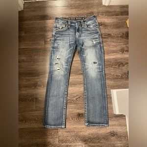 Men’s rock revival jeans
